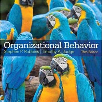 Organizational Behavior